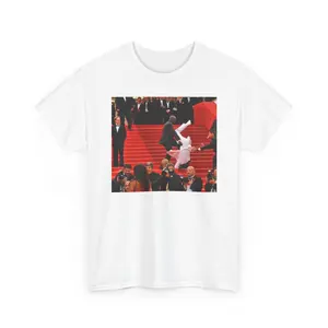 Timothée Chalamet Falling on Red Carpet T-Shirt | Celebrity Moment Photo Tee