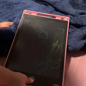 LCD Writing Tablet with Colorful Screen & Stylus, Digital Writing Tablet, Battery-Powered Educational Toy, Interactive Learning Tool with Playful Design & Durable Construction, Ideal Birthday Gift