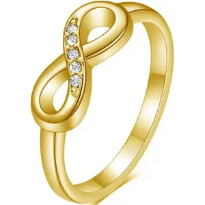 Jewelers Stainless Steel Infinity Style Wedding Anniversary Promise Ring