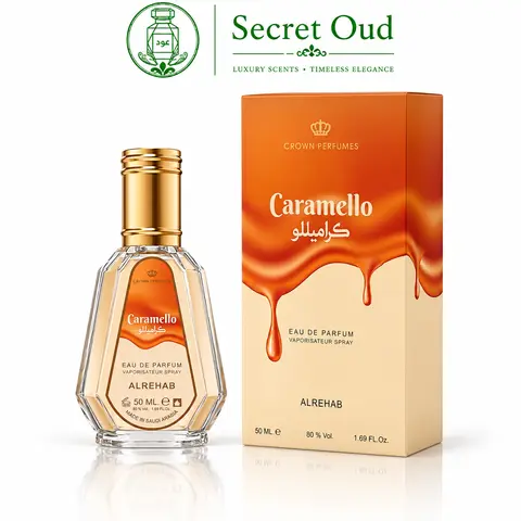 Caramello -By Al-Rehab Edp Natural Spray- 50 ml Unisex, Fragrance, Versatile