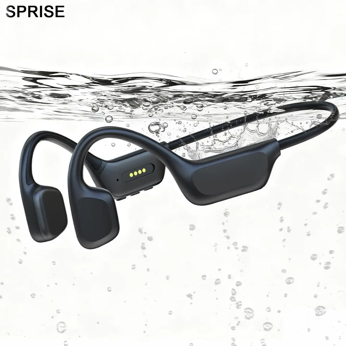 X7 Max Bone Conduction Swimming Earbuds, Ipx8 Waterproof Bluetooth-compatible Headphones, 32GB Mp3 Storage, 6000 Songs, Ideal for Various Occasions, Waterproof Sweatproof Headphone, Bone Conduction Earphones, Waterproof Sports Earphone