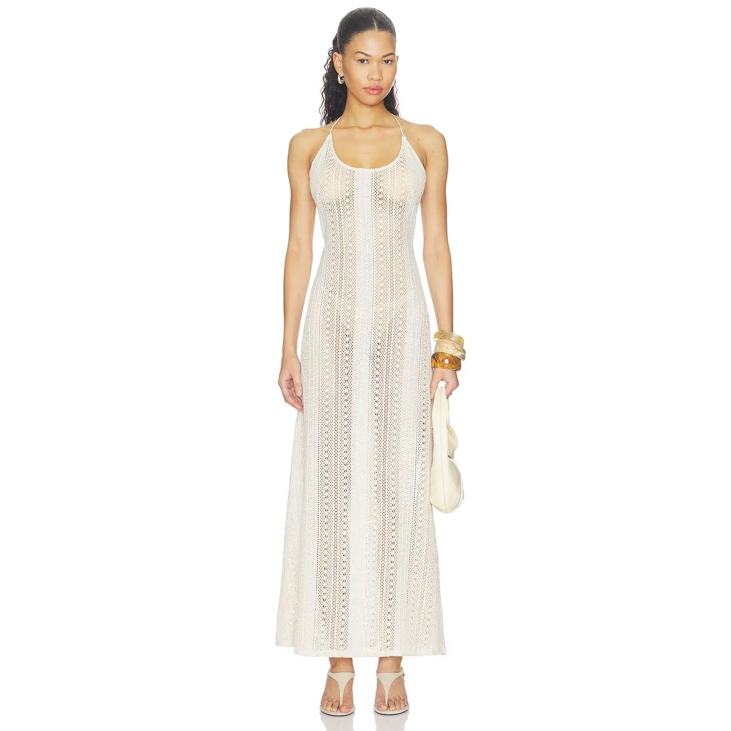 Tularosa x REVOLVE Aila Maxi Dress in Beige