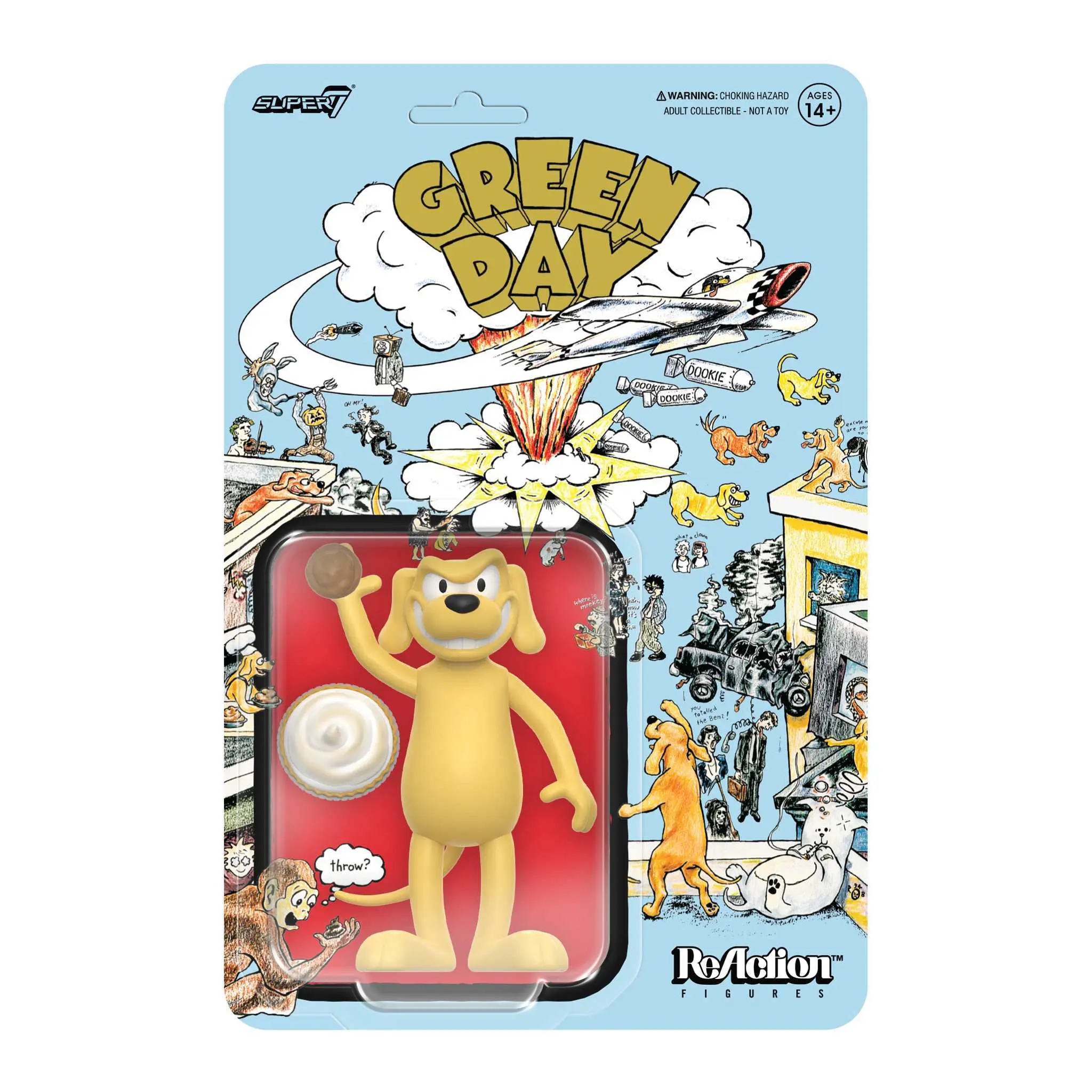 Super7 GREEN DAY ReAction Figures - Dookie Dog