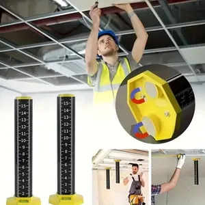 Heavy-Duty Leveling Tool with Laser Line, Tile Leveling System, Ideal for Tile Installation Ceiling Floor Wall Professional Contractor DIY Projects