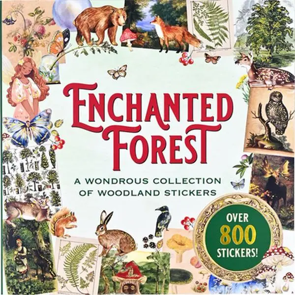 Aesthetic Enchanted Forest Sticker Book - Over 800 Stickers, Peter Pauper Press Inc, Paperback, Aesthetic Sticker Book