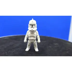 Mini Space Trooper Figurine • 3D Printed Soldier Collectible • PLA Armor Toy