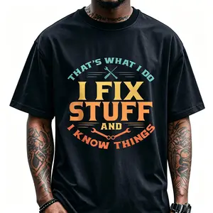 American Independence Day T-shirtUltra Soft 100 Cotton Graphic T Shirt Funny Print Mens Crew Neck Tee For Running And Going Out Black
