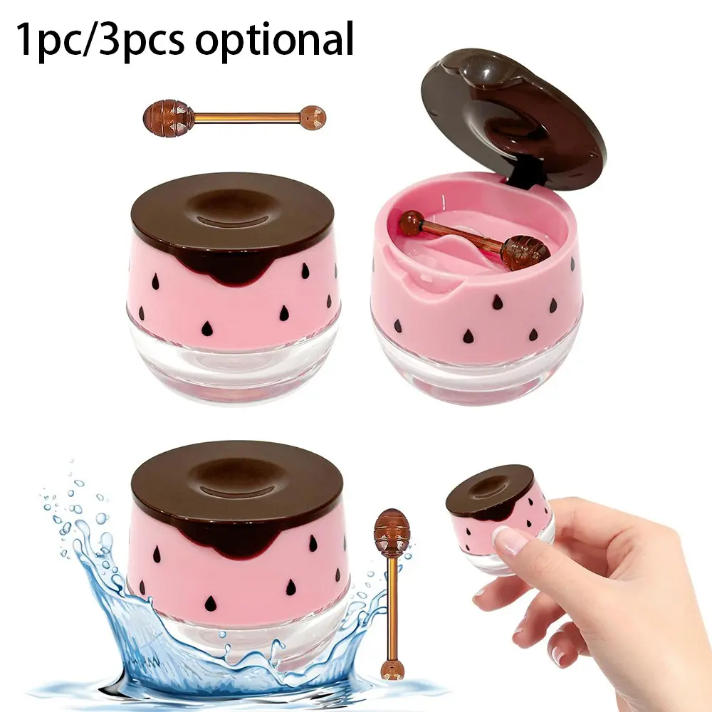 Empty Lip Mask Jar, Reusable Cosmetic Sample Container for Lip Mask, Lip Balm Jar, Cosmetic Sample Container, Portable Lip Balm Bottle Dispenser, Skincare