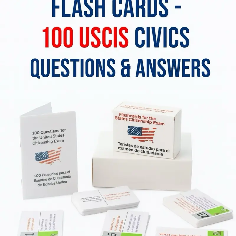 2025 U.S. Citizenship Test Study Guide: Naturalization Test Handbook with All 100 USCIS Citizenship Questions [Includes Detailed Content Review]