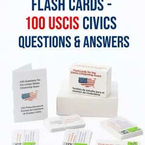2025 U.S. Citizenship Test Study Guide: Naturalization Test Handbook with All 100 USCIS Citizenship Questions [Includes Detailed Content Review]