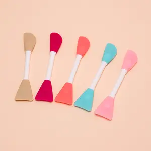 1pc Silicone Face Mask Applicator For Mud, Clay, Charcoal Mixed Mask, Soft Makeup Beauty Tools For Apply Cream, Lotion