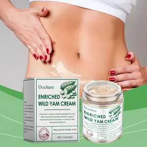 Oceaura Wild Yam Body Moisturizer 114g, Contains Glycerine and Wild Yam Root Extract, Natural Moisture Formula, Tightens Fine Lines, Suitable for Face and Body, Moisturizing Product, Body Care Moisturizers