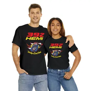 Hot MOPAR T-Shirt 392 hemi LOGO SCAT PACK T-SHIRT