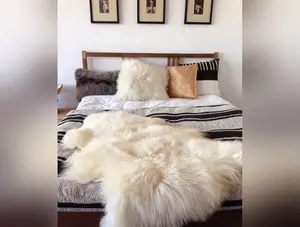 “seconds”  Classic Ivory Sheepskin