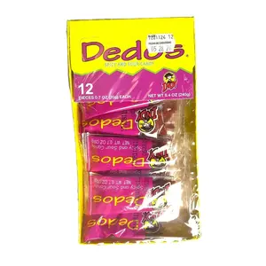 Indy Dedos Spicy And Sour Candy Pack of 12 Pieces - Made in Mexico with Unique Flavor Blend