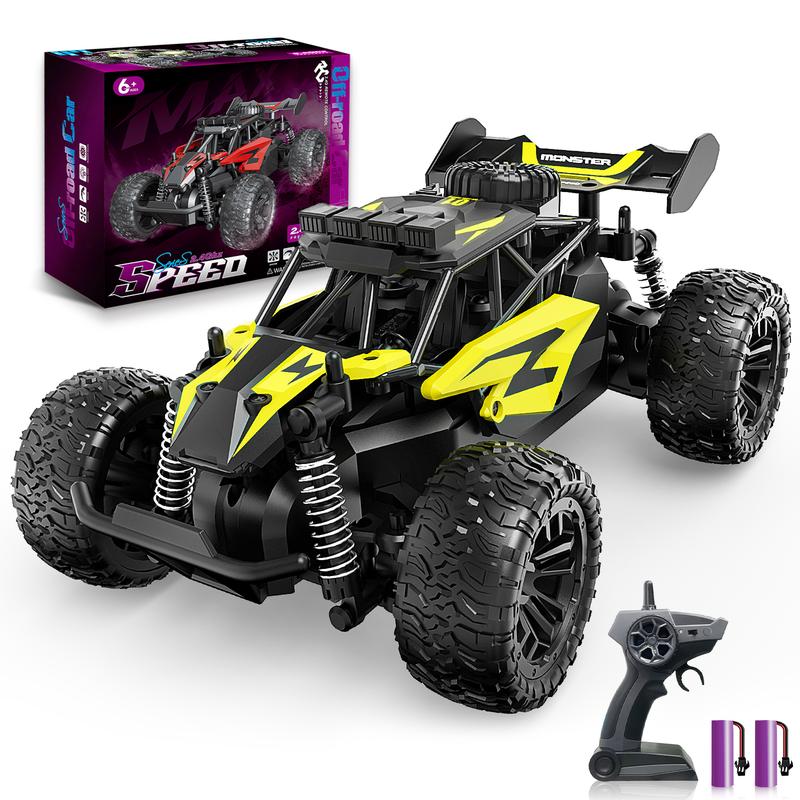 CAROX Remote Control Car - 2.4GHz High Speed Off-Road 20KM/H RC Drift Cars Toys, 1:16 Monster RC Truck Off Road with Rechargeable Battery Gifts for Adults Boys 8-12 RC Car，ldeal Gift for Boys 6+，for Christmas and New Year