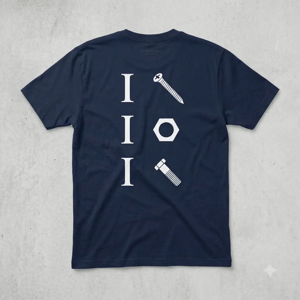 I Screw I Nut I Bolt T-Shirt - Funny Mechanic Carpenter Handyman Graphic Tee