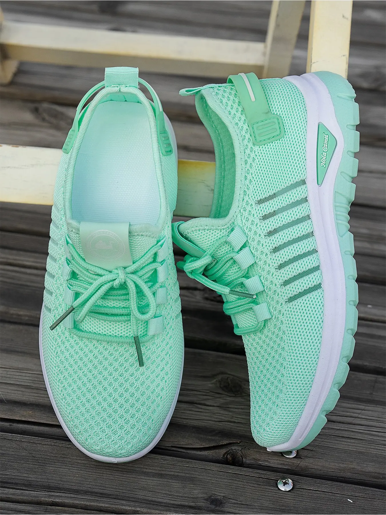 Women's Breathable Mesh Running Shoes, Lightweight Comfort Sneakers, Soft Sole Anti-Slip Daily Wear Footwear, Running Athletic Shoes, Running Training Shoes, Workout Sneakers, Sports Running Shoes, Sporty Running Shoes, Shoe For Runners