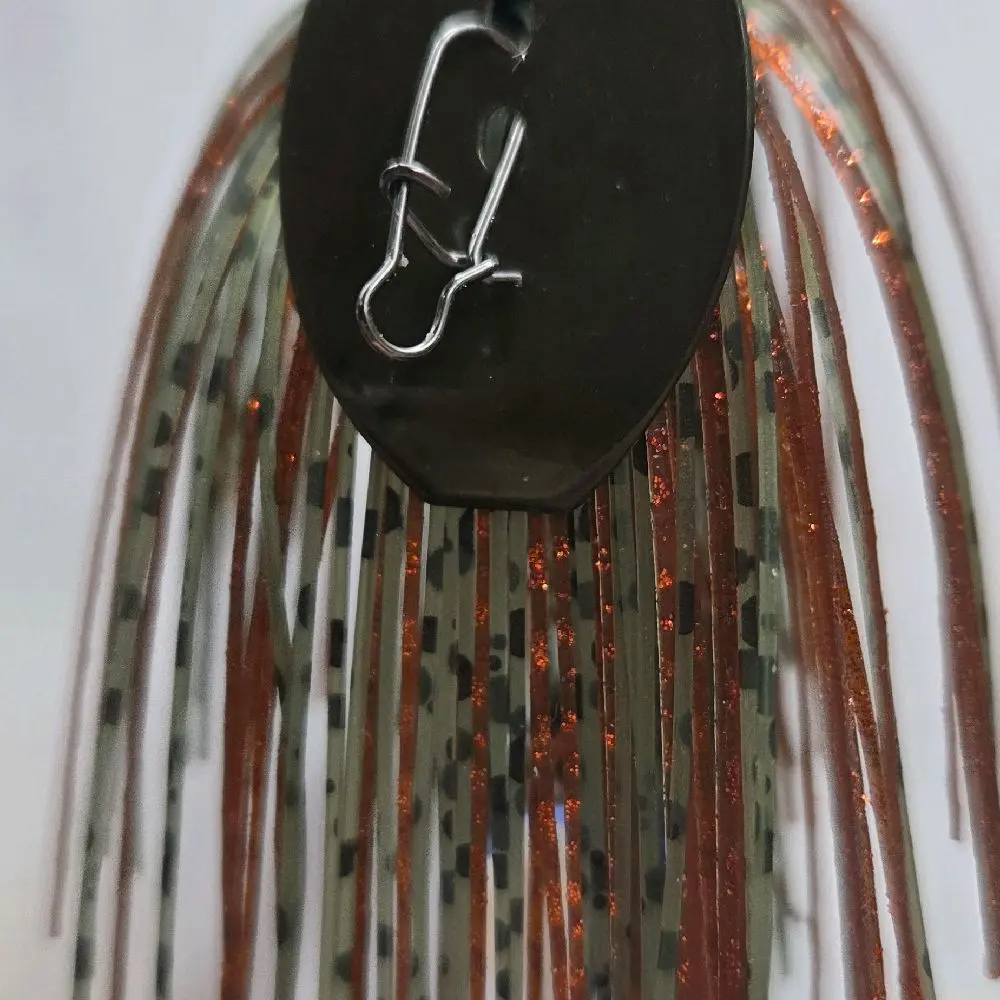 #FB0158 Football Bladed Bass Jig in Double G Money