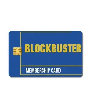 BLOCKBUSTER DEBIT CARD STICKER