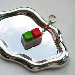 Custom 2 Key Mechanical Keyboard – Choose Keycap 31 Color & Switch Type (3 types) – DIY Keyboard Fidget Toy – Stress-Relief Finger Clicker