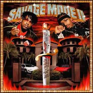 21 Savage & Metro Boomin - Savage Mode II  [VINYL RECORD - LP] Explicit, Red, Colored Vinyl, 140 Gram Vinyl