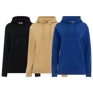 3-Pack Women's Oversized Heavyweight Comfort Fleece Lined Full-Zip & Pullover Hoodie Sweatshirt (Sizes S-2XL)
