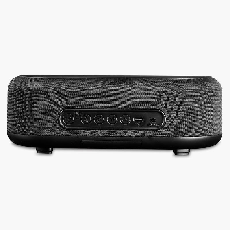 Bluetooth Alarm Clock with Wireless Charger and USB Charging Station (iBTW112)