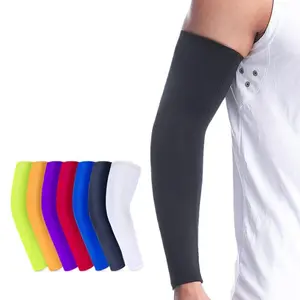Basketball Bracers Arm Bracers Extended Elbow Bracers Sports Protectors Breathable Elastic Sunscreen Cycling Fishing Mountaineering Running Sleeves