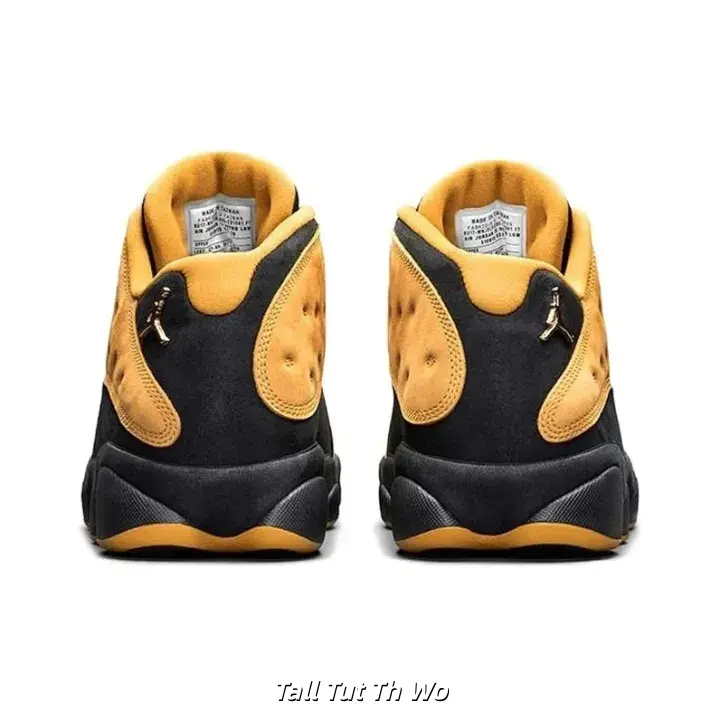 Unisex Tan-Black 2-Tone Mid-Top Retro Basketball Sneakers - Tan Rubber Traction Outsole, Mesh Upper, Lace-Up, Breathable Street Casual Sports Shoes for Daily Wear