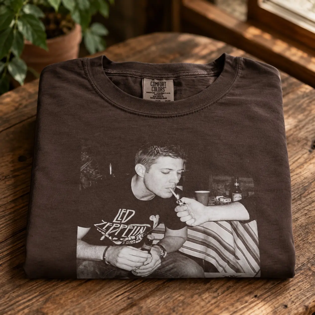 Vintage Dean Winchester Comfort Colors Tee, Funny 90s Retro Movie Shirt,Movie Fan Gift Oversized Unisex Vintage Style Top