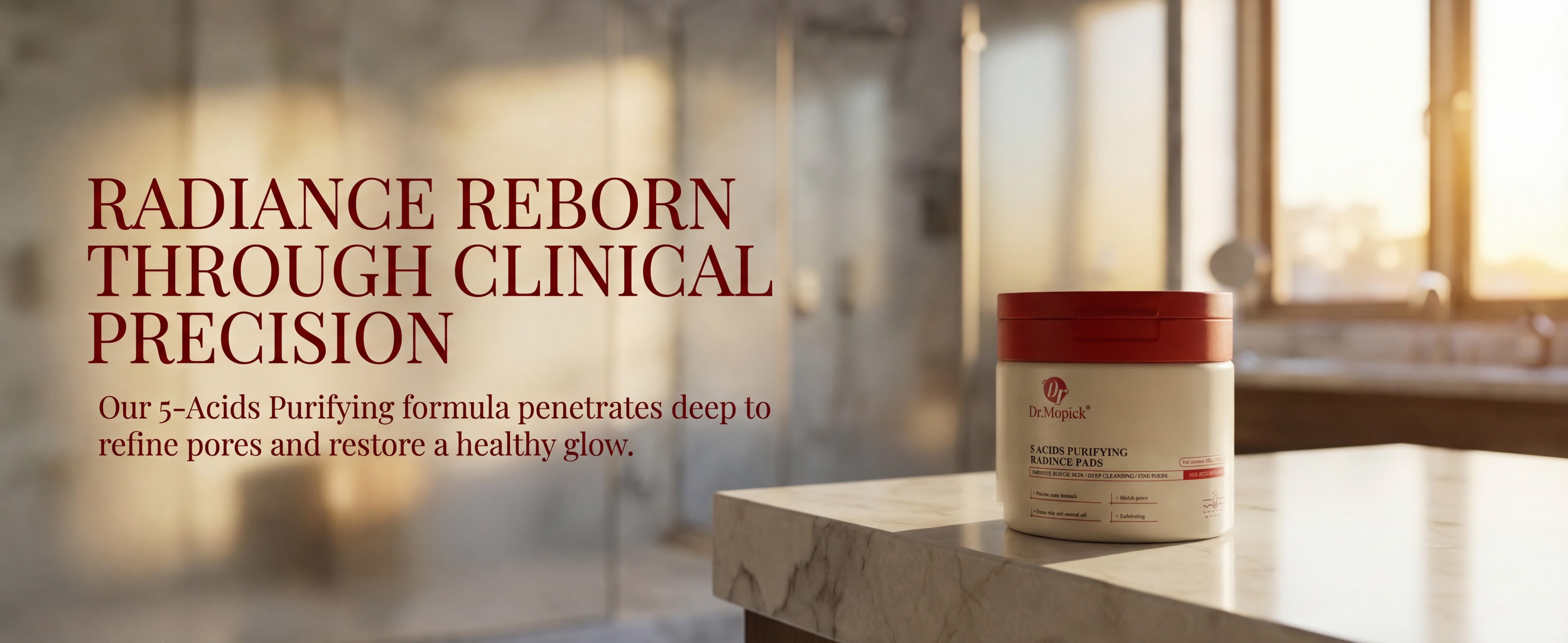 Dr.Mopick Salicylic Acid Face Exfoliating Gel | Deep Clean Pores, Smooth Blemish-Prone Skin