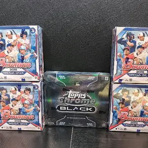 Break # 57 PYT 1x 2026 Chrome Black Hobby 4x 2026 bowman baseball megas
