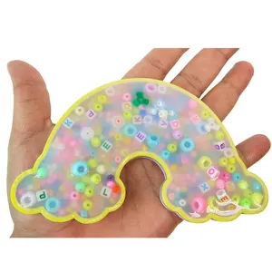 Rainbow Picky Pad and Tray- Satisfy Your Urge to Pick, Pop and Peel Stress-Free Relaxation Stick Solution