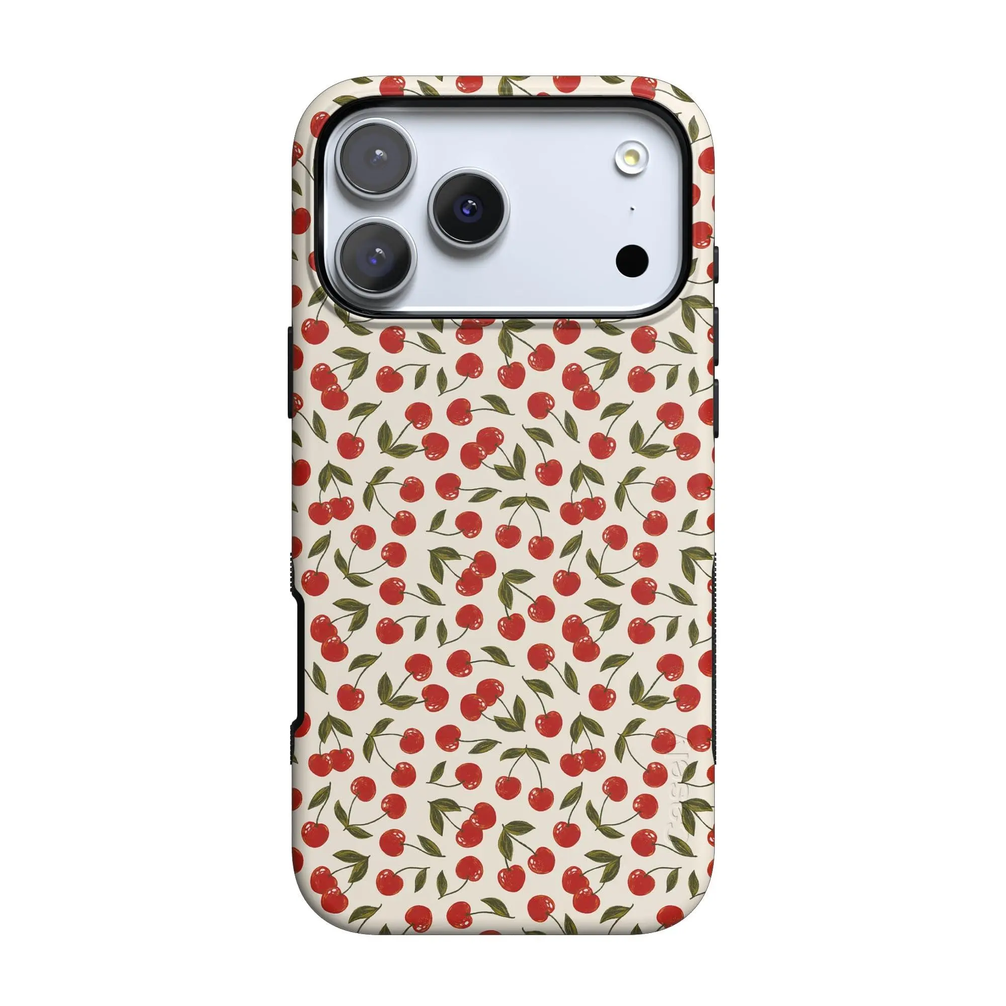Casely iPhone 17 Pro Case | Cherry on Top | Red Cherries | Bold Protective Design | Compatible with MagSafe