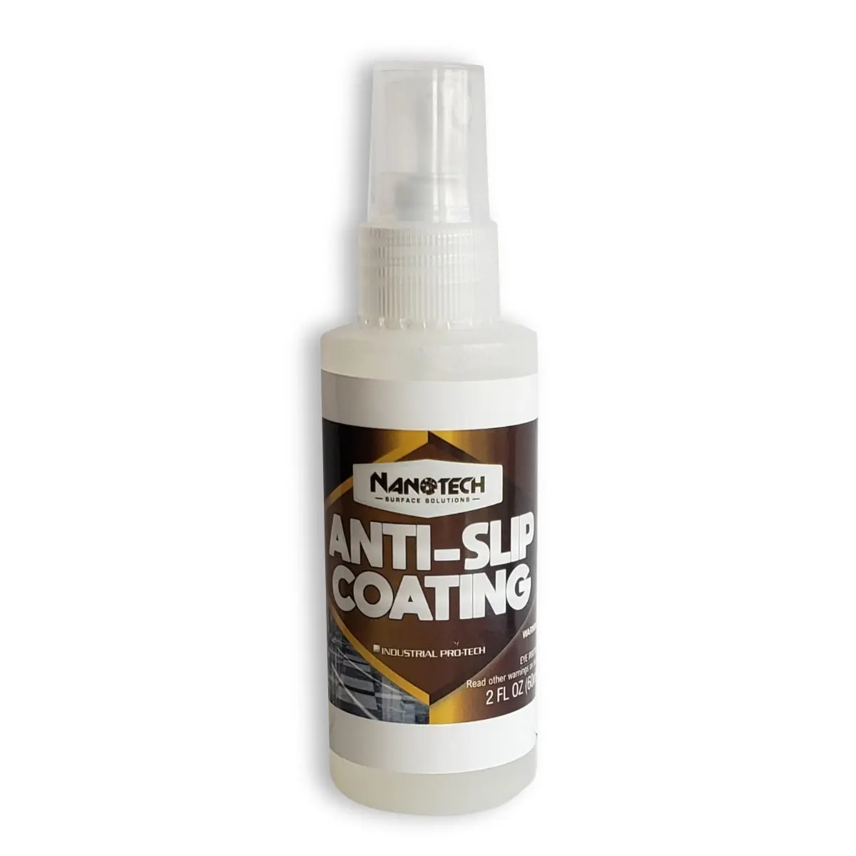 Nanotech Surface Solutions Anti-Slip Coating - Invisible, Water-Based Slip Prevention Spray Works in Minutes for Ceramic, Mosaic & Porcelain Tiles