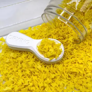 FAKE 5MM Yellow Lightning Bolt, Sky Polymer Clay Sprinkle (NOT EDIBLE) D33-21