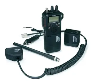 Uniden PRO538HHFM 40-Channel AM & FM Handheld CB Radio with LCD Display and DC Car Adapter