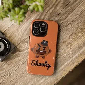 Shooky BT-21 Phone Case: Tough Protective ARMY Gift. Case for IP 11 12 13 14 15 16 17 Pro, Plus, Promax, S21,22,23,24,25 Ultra, Tough Case, Magsafe Case