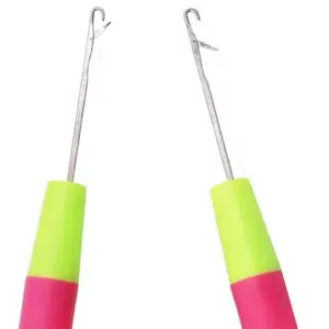 2 Pcs Latch Hook Crochet Needle for Hair Extension 2 Pcs Latch Hook Crochet Needle for Hair Extension