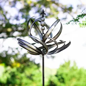 Gray & Silver Wind Spinner