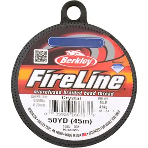 FireLine Beading Thread by Berkley, 0.008", Break Strength 10 lb, , 50 yd