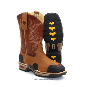 Buffalo 9" Masterguard Composite Toe Honey Leather Work Boot-KW4020