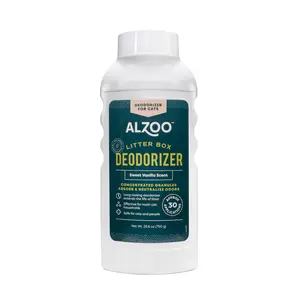 ALZOO Cat Litter Box Deodorizer — Sweet Vanilla, 26 oz