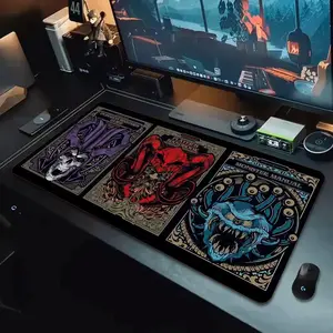 Dungeons & Dragons Anime Gaming Mouse Pad 80×30cm, Kawaii Non-Slip Rubber Desk Mat, Keyboard Pad for PC Laptop Gaming & Daily Use