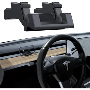 [DriverCH]Silicone Phone Mount for Tesla Model Y and Tesla Model 3 Accessories: Also Functions as a Vent Hook and Sunglass Holder