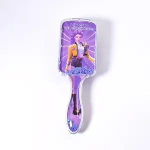 K-POP Demon Hunters Smoothing Comb Massage Air Cushion Portable Everyday Cute Hair Comb for Girls