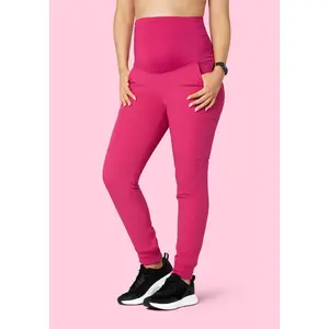 Maternity Joggers Hot Pink