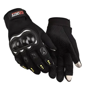 Motorcycle Locomotive Tactical Hard Shell Half Finger Gloves Long Finger Outdoor Sports Racing Gloves Motorcycle Gloves gfa Military
