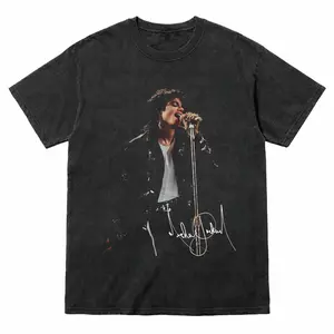 Michael Jackson Vintage 90s Styles Shirt  Retro Graphic T-Shirt, King of Pop Vintage Tee